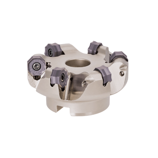 Picture of TUNGALOY TASN13J125B38.1R10 Milling Cutter 43.0° 4.921 Cutter Diameter Shell Arbor 1.5000 10 Flute