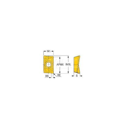 Picture of CANELA Tool ADMT1503PDERPM25 Milling Insert Paralelagram