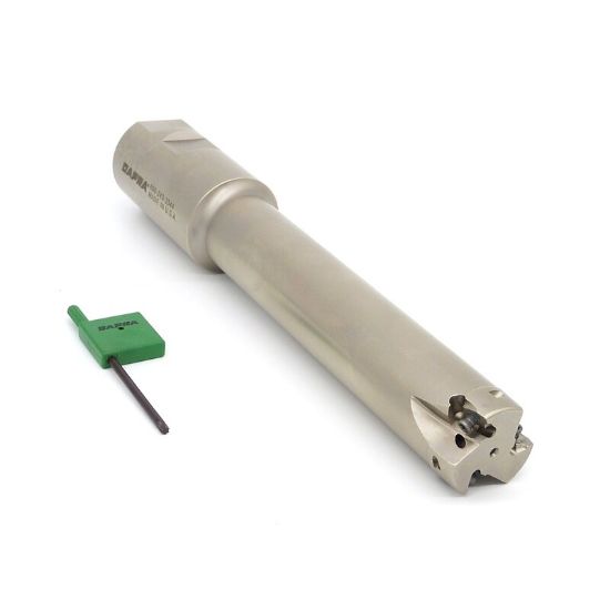 Picture of DAPRA CC-DSSER-1250-6000-D45-3C 90.0°, End Mill 1.250 Cutter Diameter Weldon 1.250 Shank 8.770 OAL 3 Flute