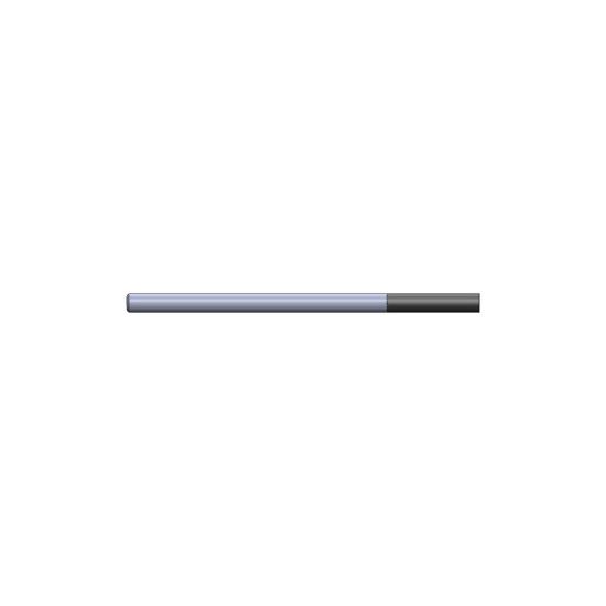 Picture of CRYSTALLUME P820-200679-1 End Mill Sharp High Helix Mold Makers Sharp End 0.157 Diameter 0.157 Shank 2.952 OAL 0.787 LOC4 Flute Diamond