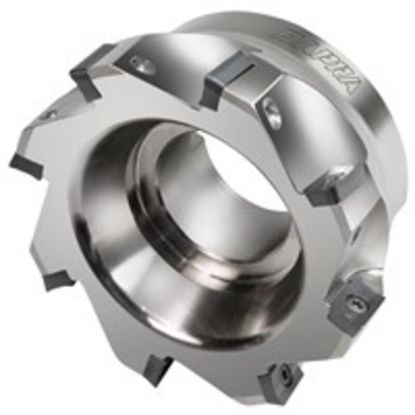 Picture of DAPRA SSSM50-22-R55-5 90.0°, Face Mill 1.967 Cutter Diameter Screw On M10 Shank 1.490 OAL 5 Flute