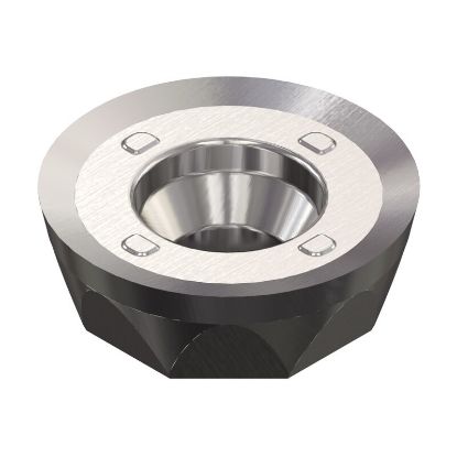 Picture of DAPRA RPMH54-D DMK30-HP Milling Insert Round 0.312 Corner Radius AlCrN