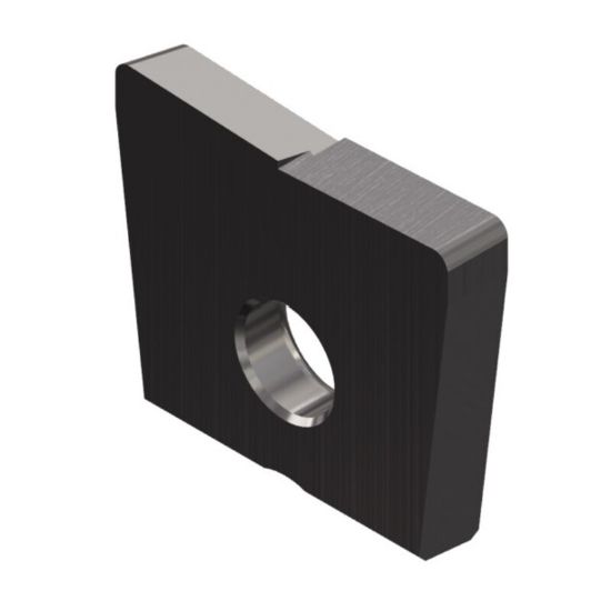 Picture of DAPRA BDR625-N-FP-GLH-R1/16 Milling Insert Back Draft 0.063 Corner Radius AlCrN