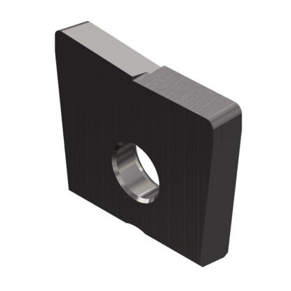 Picture of DAPRA BDR1000-N-FPO-R1/32 Milling Insert Back Draft 0.031 Corner Radius AlCrN