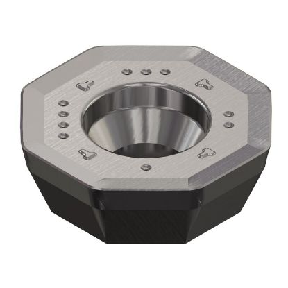 Picture of DAPRA OPMH442-N DMK30-HP Milling Insert Octagonal AlCrN