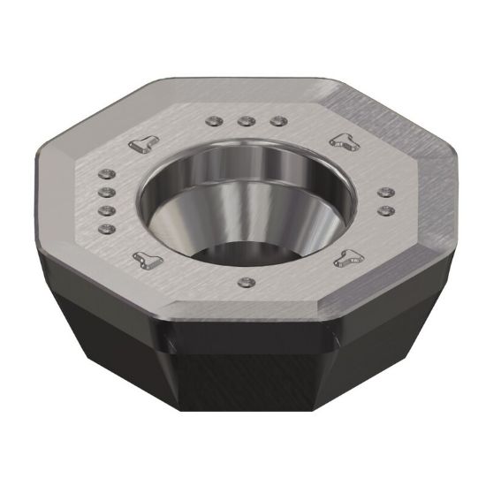 Picture of DAPRA OPMH442-N DMK30-HP Milling Insert Octagonal AlCrN