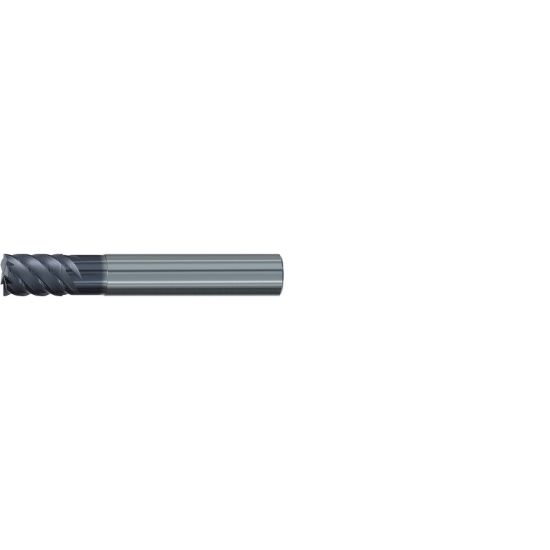 Picture of EMUGE 1825A.016 DIA 16MM SH 0.6299 LOC 0.8661 OAL 3.2283 End Mill Standard Flute High Helix Carbide TiAlN Single End Square Sharp Hard-Cut