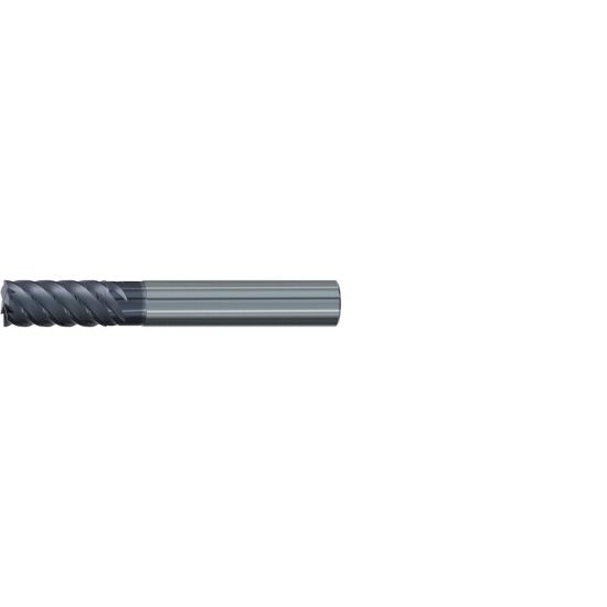 Picture of EMUGE 1827A.1000 DIA 1 SH 1.00 LOC 1.7500 OAL 1.50 End Mill Standard Flute High Helix Carbide TiAlN Single End Square Sharp Hard-Cut