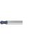 Picture of EMUGE 1877A.014 DIA 14MM SH 0.5512 LOC 0.7087 OAL 2.9528 End Mill Standard Flute Standard Helix Carbide TiAlN Single End Ball Nose Hard-Cut