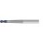 Picture of EMUGE 1963A.0375 DIA 3/8 SH 0.3750 LOC 0.3125 OAL 4.50 End Mill Standard Flute Standard Helix Carbide TiAlN Single End Ball Nose Hard-Cut