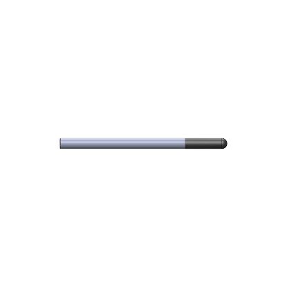 Picture of CRYSTALLUME P820-200713-1 End Mill Ball Nose High Helix Mold Makers Ball End 0.375 Diameter 0.375 Shank 6.000 OAL 1.500 LOC4 Flute Diamond