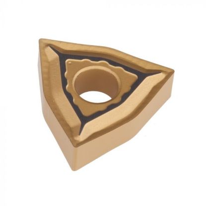 Picture of DORIAN WNMG332 UEM DPC35RT Turning Insert Trigon 0.031 Corner Radius Carbide Al2O3 + TiCN + Al2O3 + TiCN