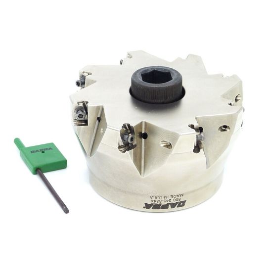 Picture of DAPRA DSSSM-4000-1500-D45-8C 90.0°, Face Mill 4.000 Cutter Diameter Face Mill 1.500 Shank 2.250 OAL 8 Flute