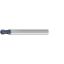 Picture of EMUGE 1879A.006 DIA 6MM SH 0.2362 LOC 0.3937 OAL 3.9370 End Mill Standard Flute Standard Helix Carbide TiAlN Single End Ball Nose Hard-Cut