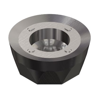 Picture of DAPRA RPMH44-D DMK30-HP Milling Insert Round 0.250 Corner Radius AlCrN
