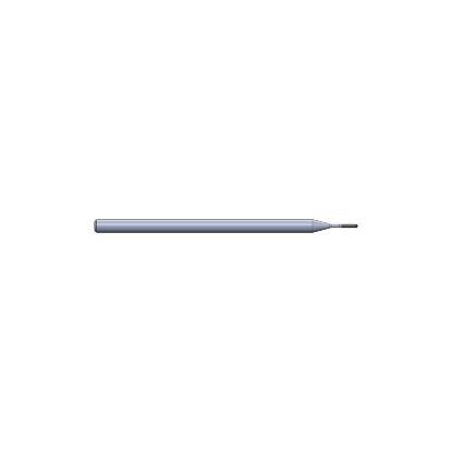 Picture of CRYSTALLUME P820-200406-1 End Mill Ball Nose High Helix Mold Makers Ball End 0.031 Diameter 0.125 Shank 2.500 OAL 0.156 LOC4 Flute Diamond