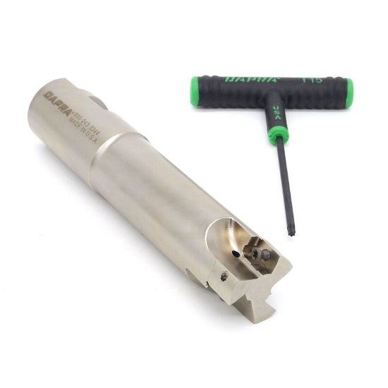 Picture of DAPRA CC-SSER1250-4000-R55-3 90.0°, End Mill 1.250 Cutter Diameter Weldon 1.250 Shank 6.280 OAL 3 Flute