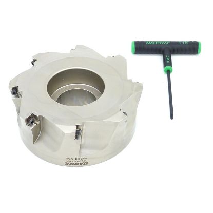 Picture of DAPRA HFSM500-150-R4-8 Feed Mill 5.000 Cutter Diameter Face Mill 1.500 Shank 8 Flute