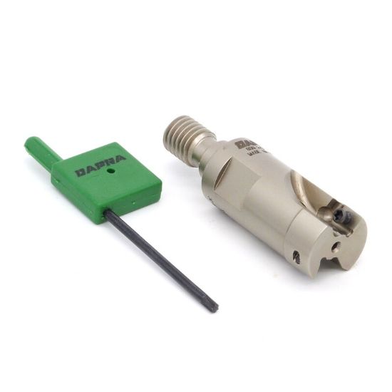 Picture of DAPRA SSEM0750-MOD-R35-2C 90.0°, End Mill 0.750 Cutter Diameter Screw On M10 Shank 2 Flute