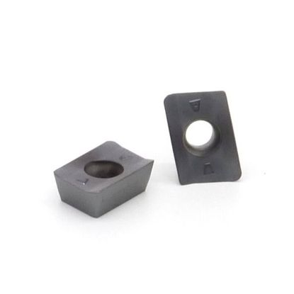 Picture of DAPRA XPET100308 ALU-DMK257 Milling Insert Paralelagram 0.031 Corner Radius AlTiN