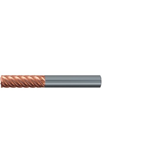 Picture of EMUGE 2524A.016 DIA 16MM SH 0.6299 LOC 1.8898 OAL 4.2520 End Mill Standard Flute Variable Helix Carbide TiAlN Single End Square Sharp TOP-Cut