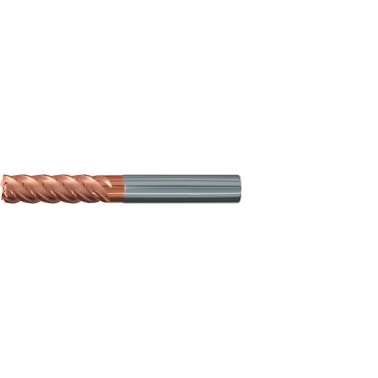 Picture of EMUGE 2526A.020 DIA 20MM SH 0.7874 LOC 2.3622 OAL 5.1181 End Mill Standard Flute Variable Helix Carbide TiAlN Single End Square Sharp TOP-Cut