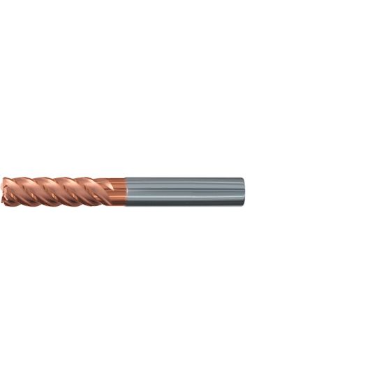 Picture of EMUGE 2526A.020 DIA 20MM SH 0.7874 LOC 2.3622 OAL 5.1181 End Mill Standard Flute Variable Helix Carbide TiAlN Single End Square Sharp TOP-Cut
