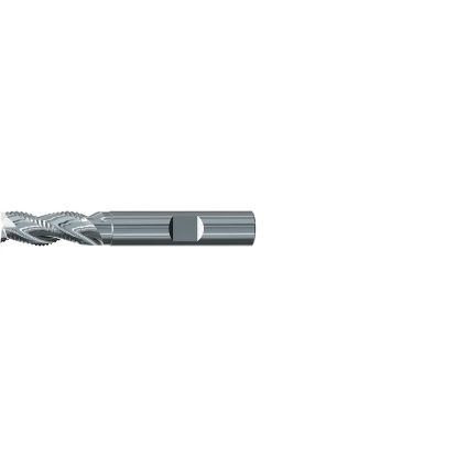 Picture of EMUGE 2549.003 DIA 3MM SH 0.1181 LOC 0.2756 OAL 2.2441 End Mill Carbide Uncoated Single End Square Sharp Alu-Cut