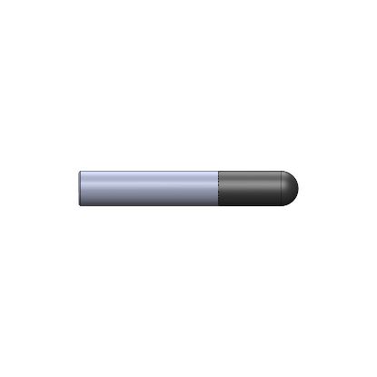 Picture of CRYSTALLUME P820-200048-1 End Mill Ball Nose High Helix Standard Diamond Ball End 0.437 Diameter 0.437 Shank 2.750 OAL 1.000 LOC4 Flute Diamond