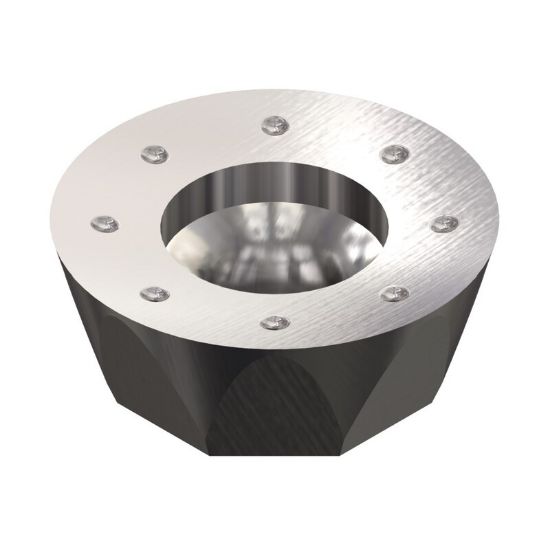 Picture of DAPRA RDCH12-D DMK307 Milling Insert Round 0.236 Corner Radius AlTiN