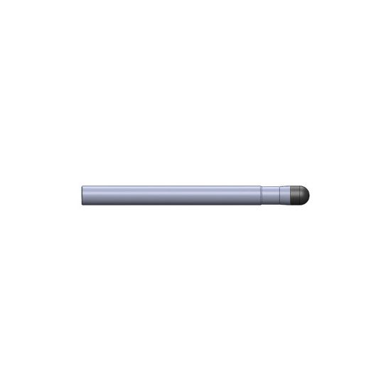 Picture of CRYSTALLUME P820-200602-1 End Mill Ball Nose High Helix Mold Makers Ball End 0.500 Diameter 0.500 Shank 6.000 OAL 0.500 LOC4 Flute Diamond