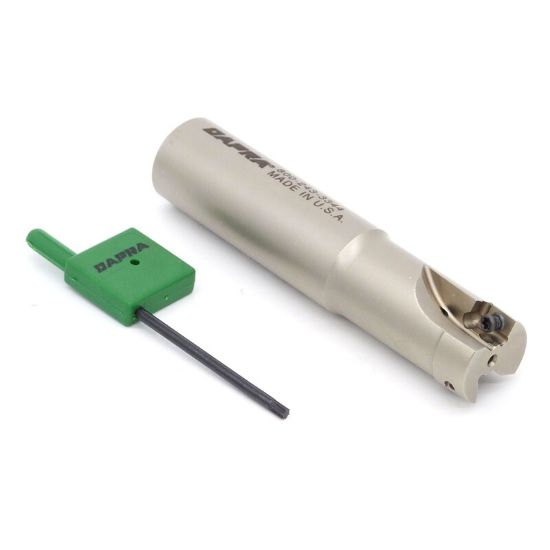 Picture of DAPRA SSEM0750-0750-R35-2C 90.0°, End Mill 0.750 Cutter Diameter Weldon 0.750 Shank 3.500 OAL 2 Flute