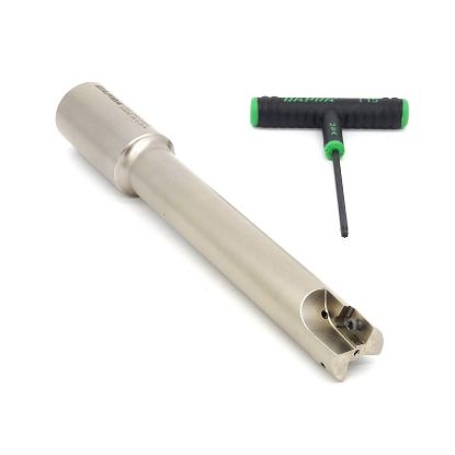 Picture of DAPRA CC-SSER1000-6000-R55-2 90.0°, End Mill 1.000 Cutter Diameter Weldon 1.250 Shank 8.280 OAL 2 Flute
