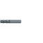 Picture of EMUGE 2998L.012015 DIA 1/8 SH 0.1250 LOC 0.3750 OAL 1.50 End Mill Standard Flute Variable Helix Carbide AlCrN Single End Corner Radius 0.0150 0.38MM Top-CUT VAR