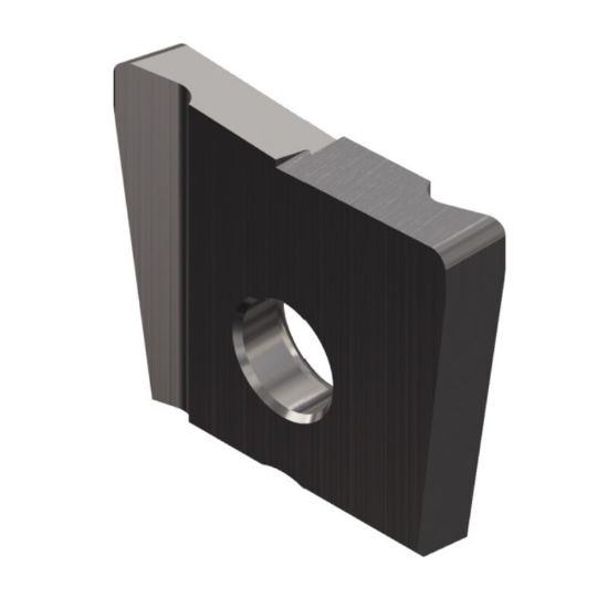 Picture of DAPRA BDR500-CB-FPO-R1/8 Milling Insert Back Draft 0.125 Corner Radius AlCrN