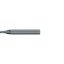 Picture of EMUGE 3444L.04003A DIA 3MM SH 0.3150 LOC 0.2362 OAL 2.4803 End Mill Taper Flute Carbide AlCrN Single End Corner Radius 0.0118 0.30MM Turbine Program