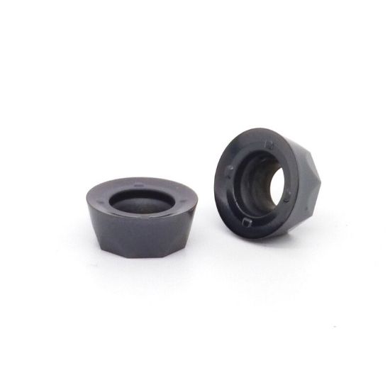 Picture of DAPRA RPMH33-N DMK25-HP Milling Insert Round 0.187 Corner Radius AlCrN