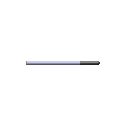 Picture of CRYSTALLUME P820-200680-1 End Mill Ball Nose High Helix Mold Makers Ball End 0.157 Diameter 0.157 Shank 2.952 OAL 0.787 LOC4 Flute Diamond