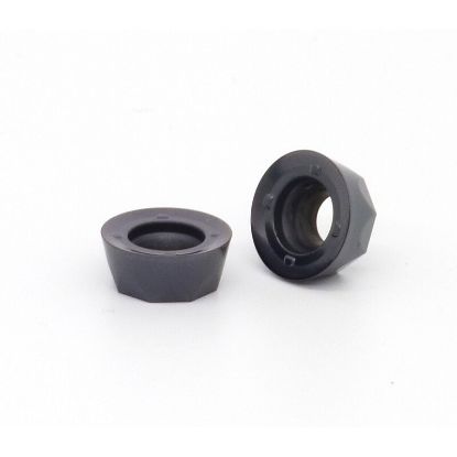 Picture of DAPRA RPMH64-D DMK30-HP Milling Insert Round 0.375 Corner Radius AlCrN