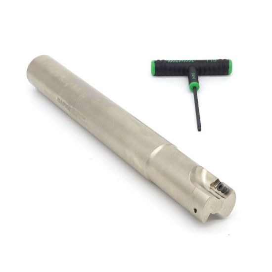 Picture of DAPRA SSER1250-10000-SS-R55-2 WOF 90.0°, End Mill 1.250 Cutter Diameter Weldon 1.250 Shank 10.00 OAL 2 Flute