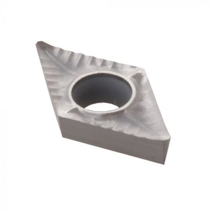 Picture of DORIAN DCGT32.50.5-NFU-DNU10GT Turning Insert 55.0° 0.008 Corner Radius Carbide
