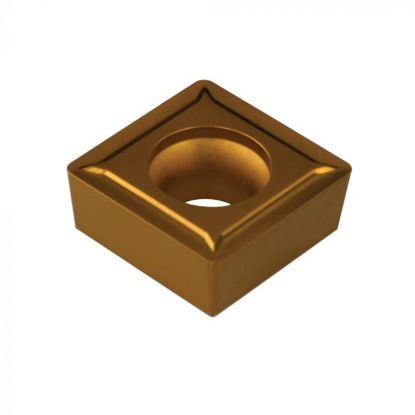 Picture of DORIAN SCGT-432-NFU-DNX10UT Turning Insert Square 0.031 Corner Radius Carbide TiAlN