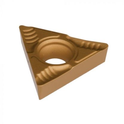Picture of DORIAN TCGT21.51 UEXR DMC30UT Turning Insert Triangle 0.015 Corner Radius Carbide TiCN + TiN