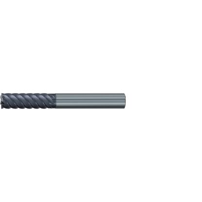Picture of EMUGE 1828A.025 DIA 25MM SH 0.9843 LOC 2.9528 OAL 5.9055 End Mill Standard Flute High Helix Carbide TiAlN Single End Square Sharp Hard-Cut