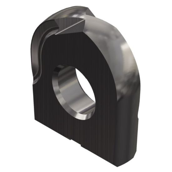 Picture of DAPRA BNR12MM-CB-FPX Milling Insert Ball Mill 0.236 Corner Radius TiCN