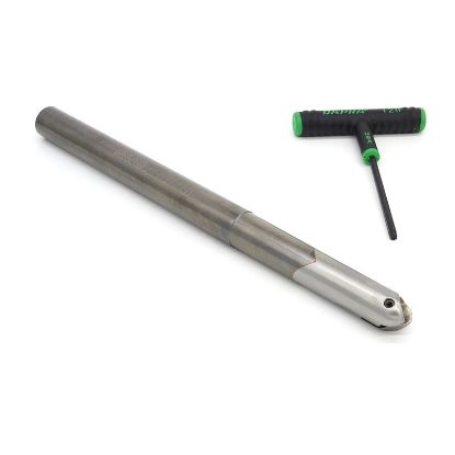 Picture of DAPRA SC-SBNEM-0750-10000-SS Ball Mill,Back Draft 0.750 Cutter Diameter Weldon 0.750 Shank 10.00 OAL