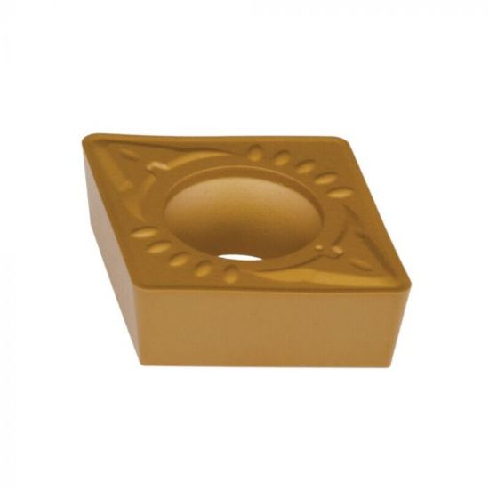 Picture of DORIAN CCMT21.51-PEM-DPC15HT Turning Insert 80.0° 0.015 Corner Radius Carbide Al2O3 + TiCN + Al2O3 + TiCN