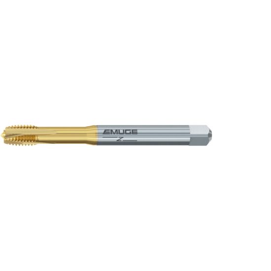 Picture of EMUGE BU208F01.5004 Tap Plug No.5-40.00TPI 2B NC/UNC DINSI HSSE TiN