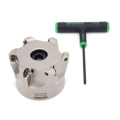 Picture of DAPRA HFSM200-075-R4-4 Feed Mill 2.000 Cutter Diameter Face Mill 0.750 Shank 4 Flute