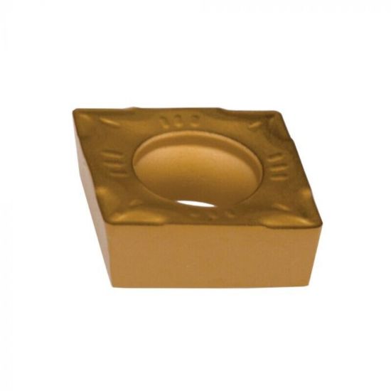 Picture of DORIAN CCMT21.52-PEF-DPC15HT Turning Insert 80.0° 0.031 Corner Radius Carbide Al2O3 + TiCN + Al2O3 + TiCN